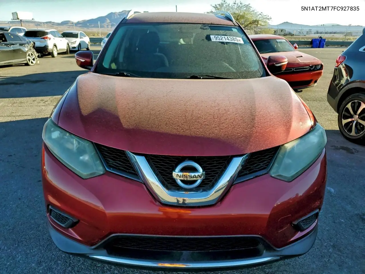 5N1AT2MT7FC927835 2015 Nissan Rogue S