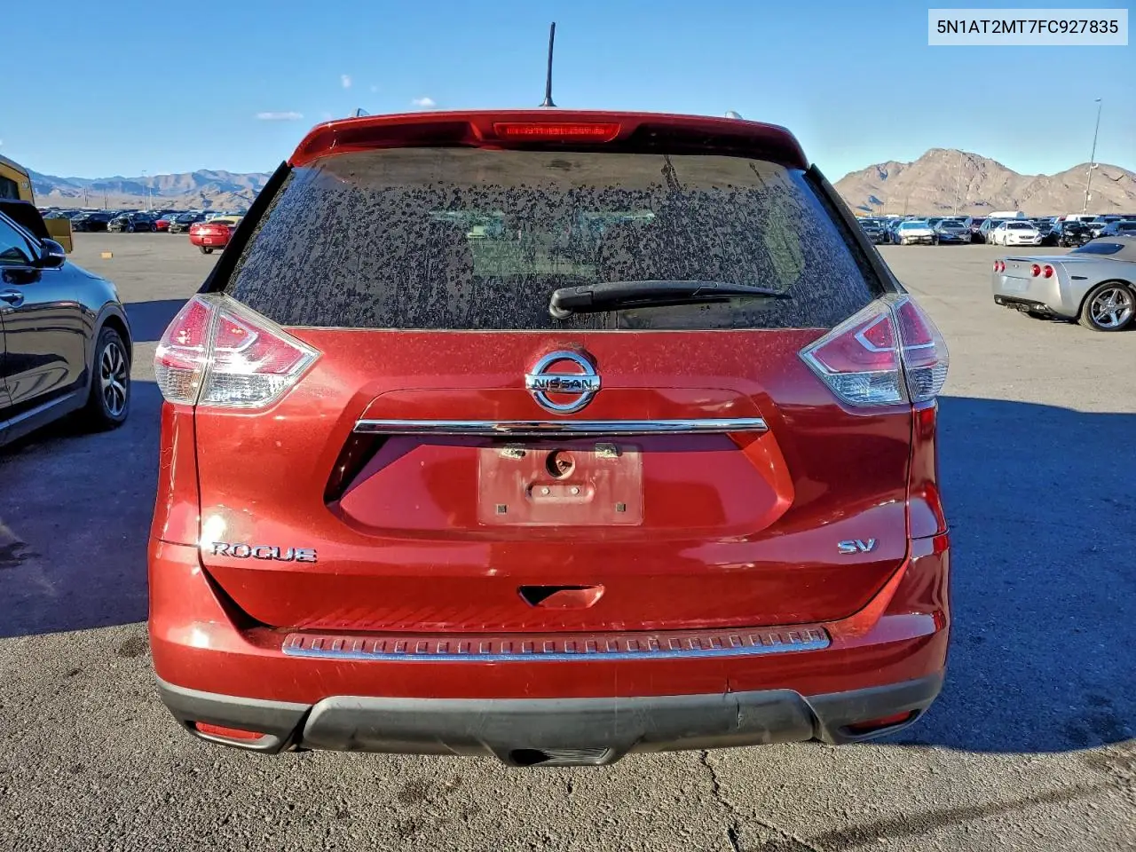5N1AT2MT7FC927835 2015 Nissan Rogue S