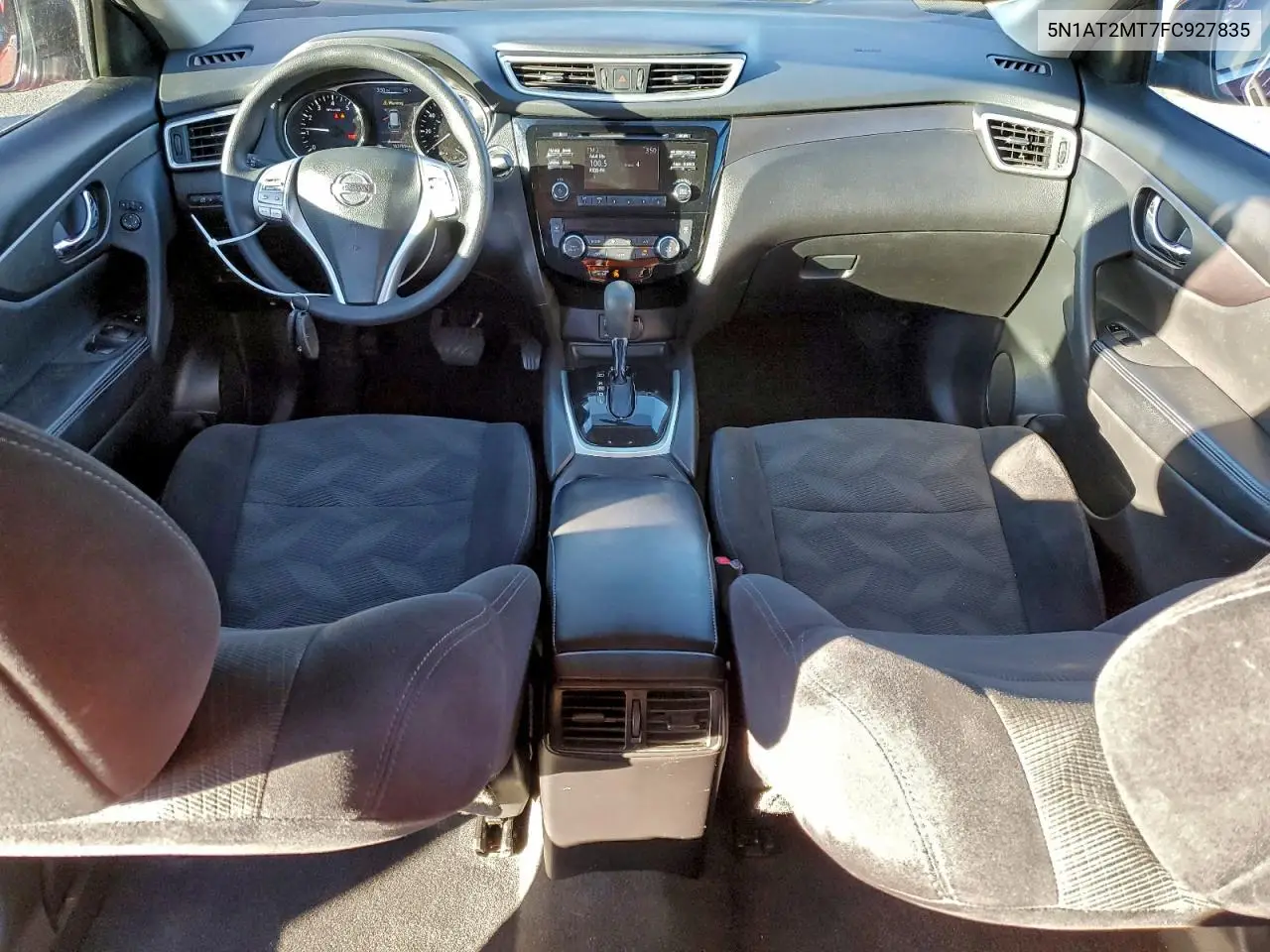 5N1AT2MT7FC927835 2015 Nissan Rogue S