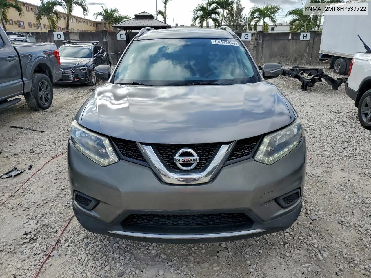 KNMAT2MT8FP539722 2015 Nissan Rogue S