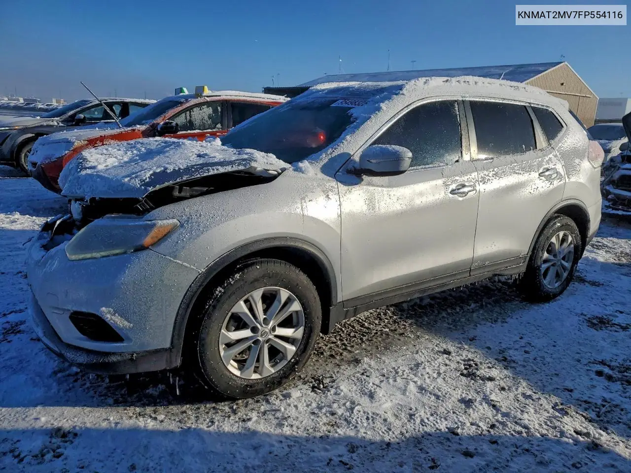 KNMAT2MV7FP554116 2015 Nissan Rogue S
