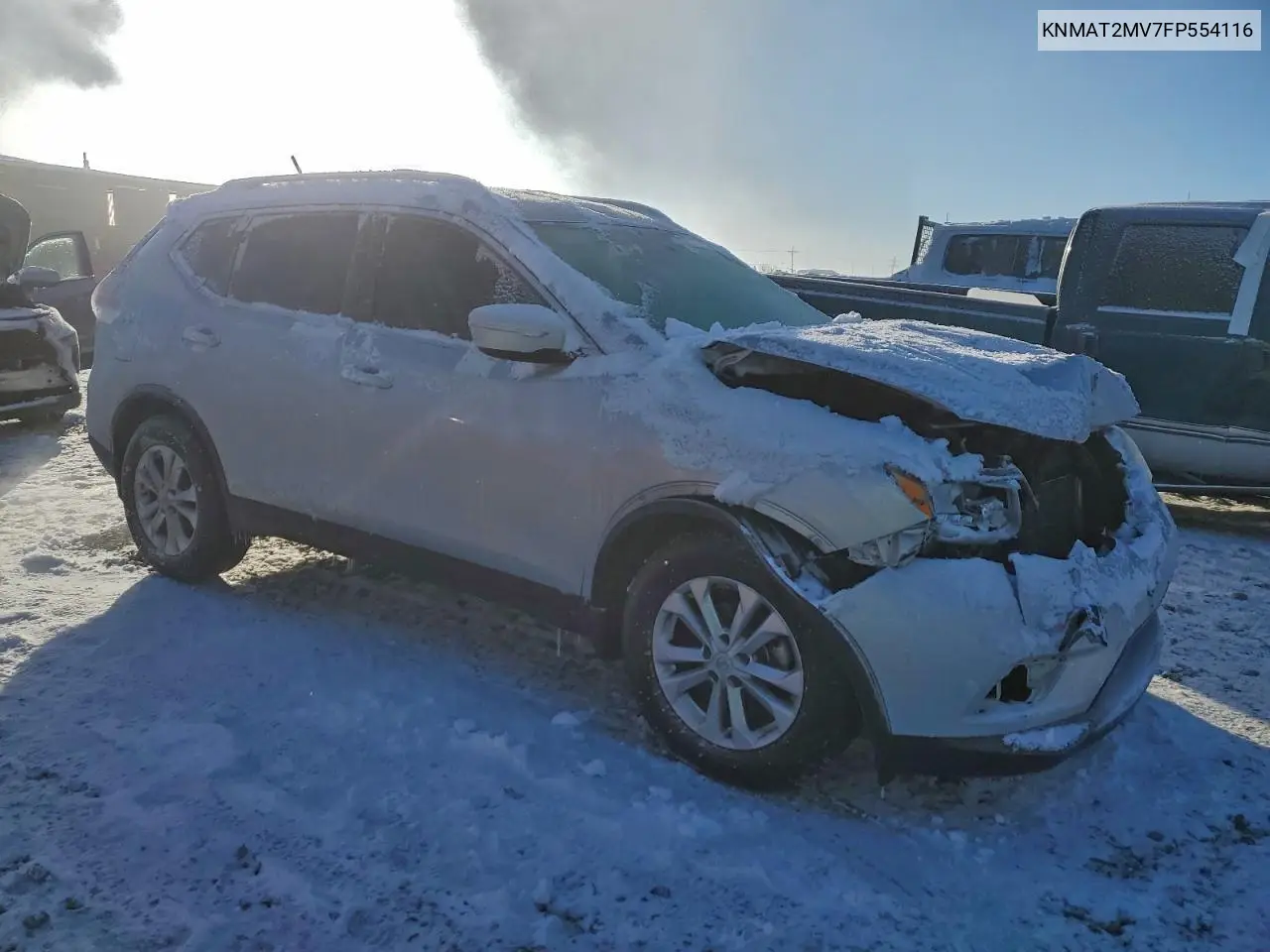 KNMAT2MV7FP554116 2015 Nissan Rogue S