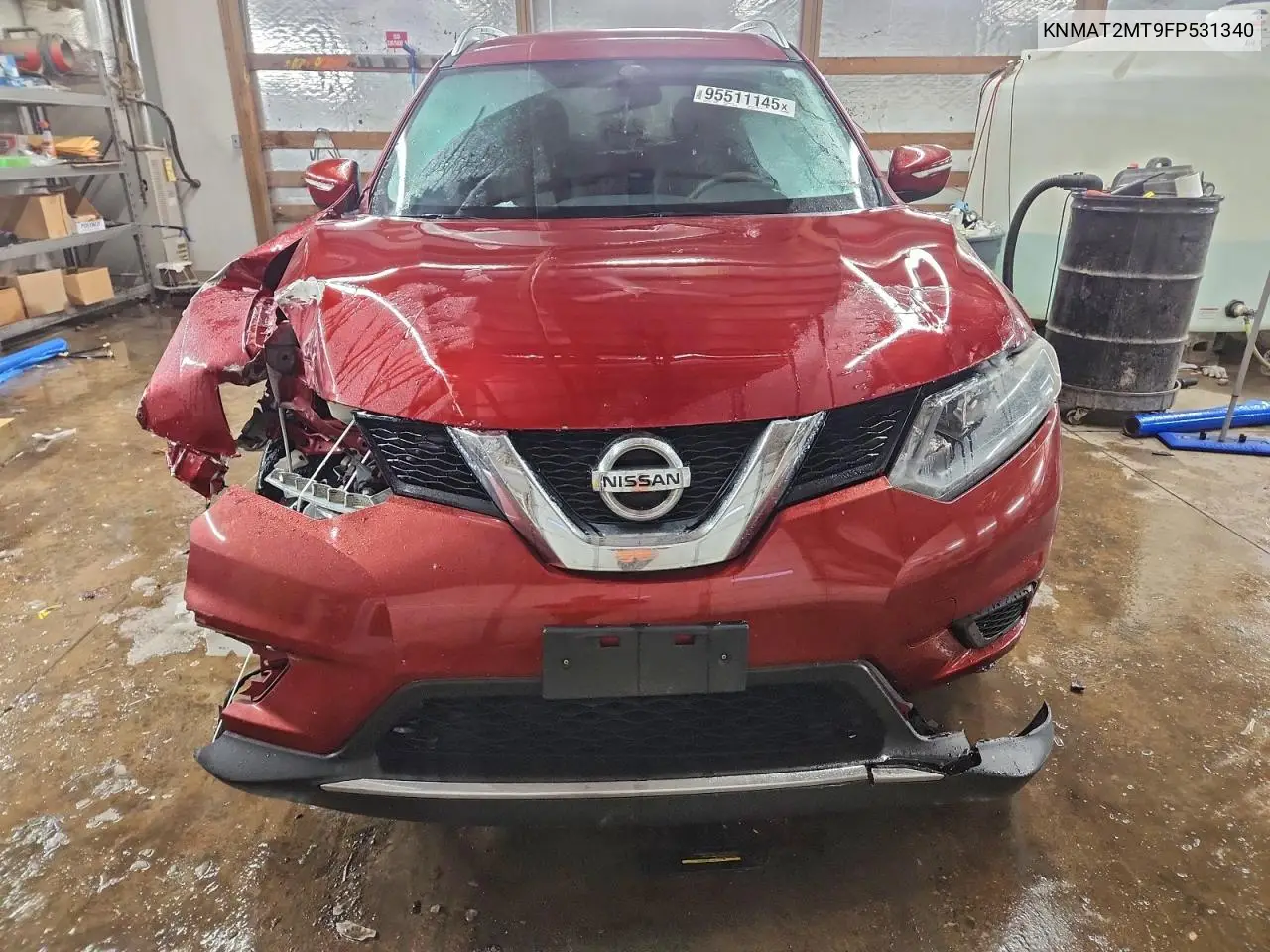KNMAT2MT9FP531340 2015 Nissan Rogue Sv
