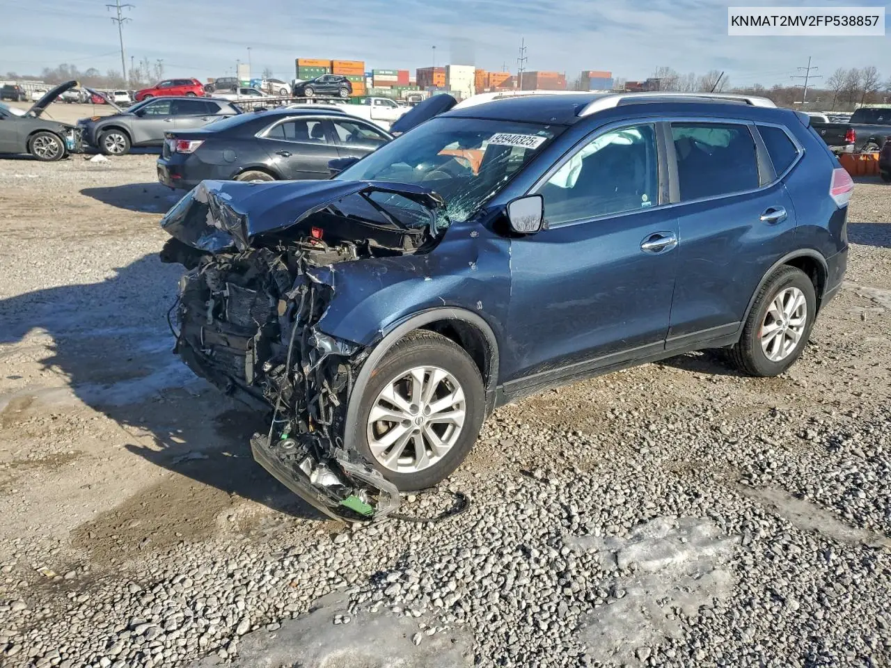 KNMAT2MV2FP538857 2015 Nissan Rogue S