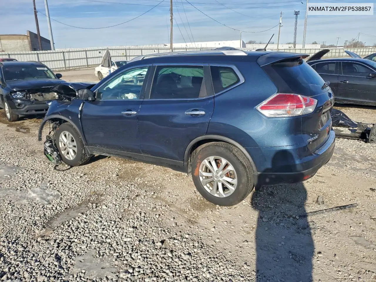 KNMAT2MV2FP538857 2015 Nissan Rogue S