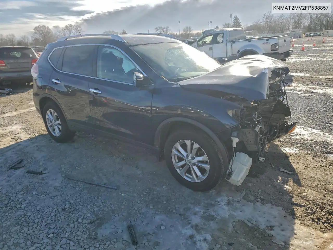 KNMAT2MV2FP538857 2015 Nissan Rogue S