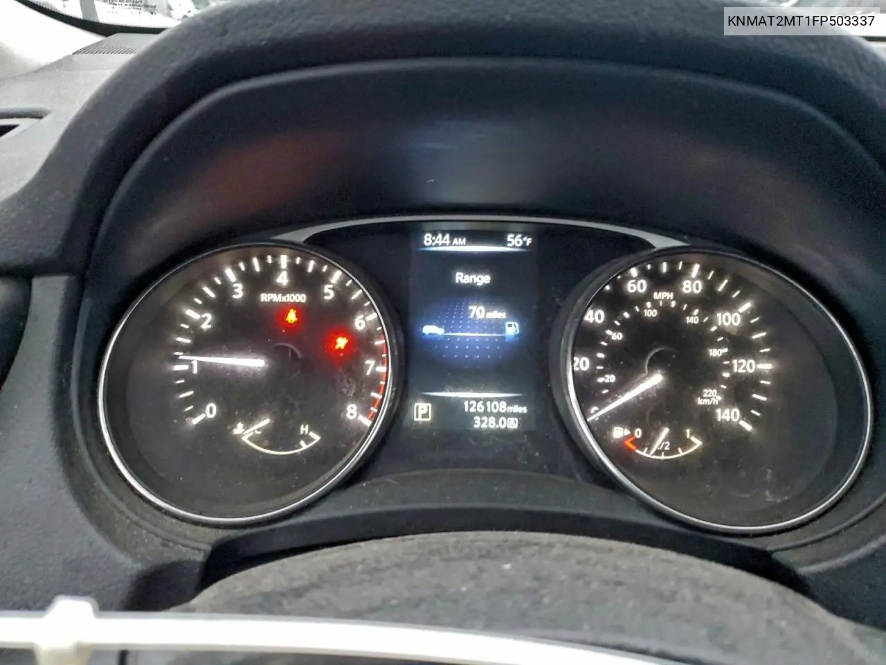 KNMAT2MT1FP503337 2015 Nissan Rogue S
