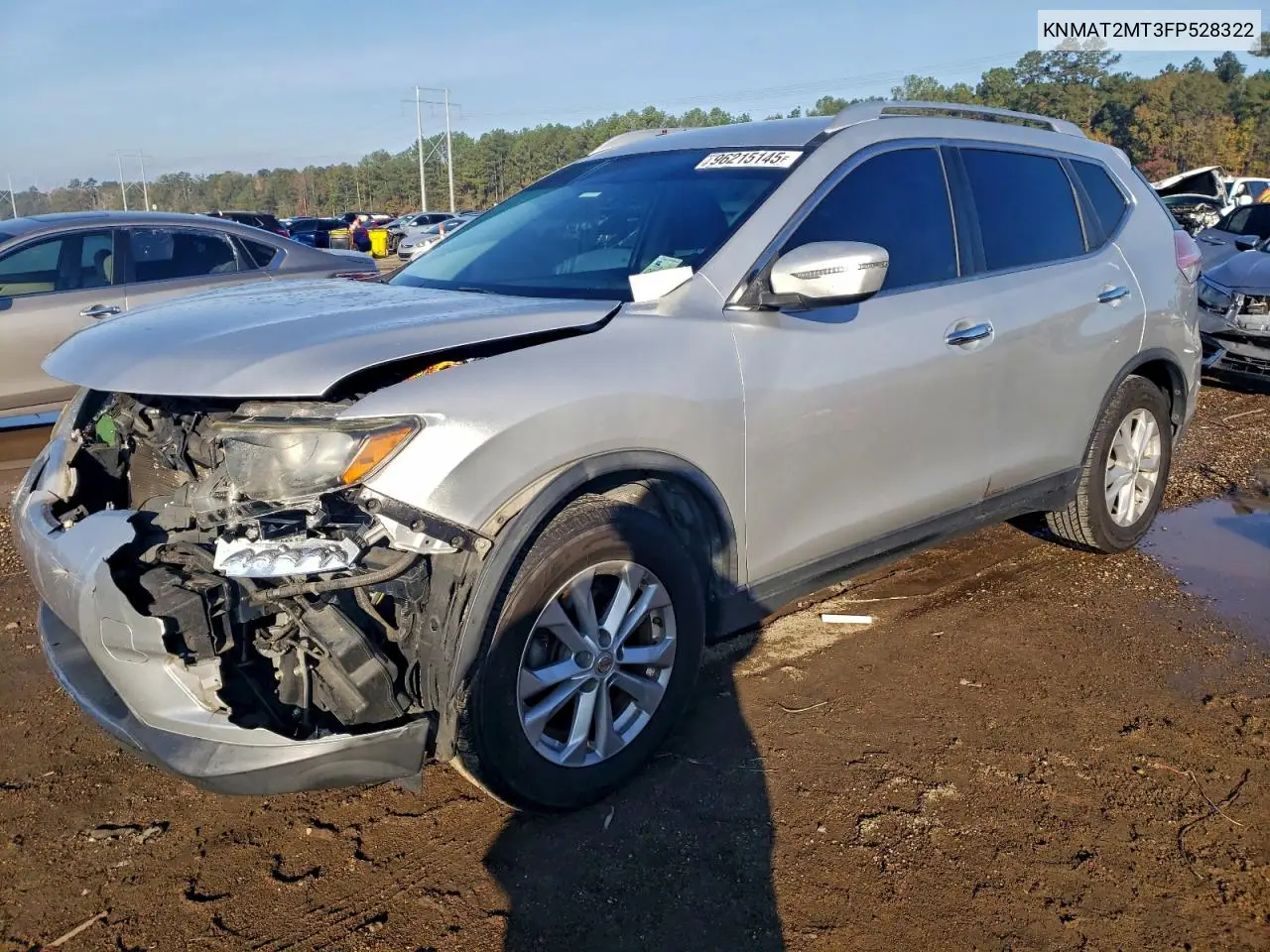 KNMAT2MT3FP528322 2015 Nissan Rogue S