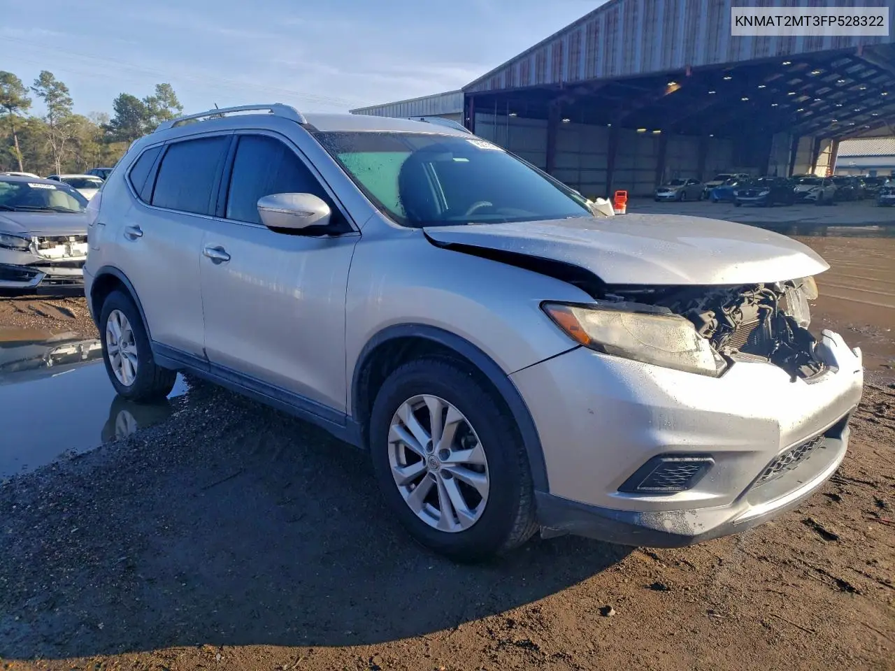 KNMAT2MT3FP528322 2015 Nissan Rogue S