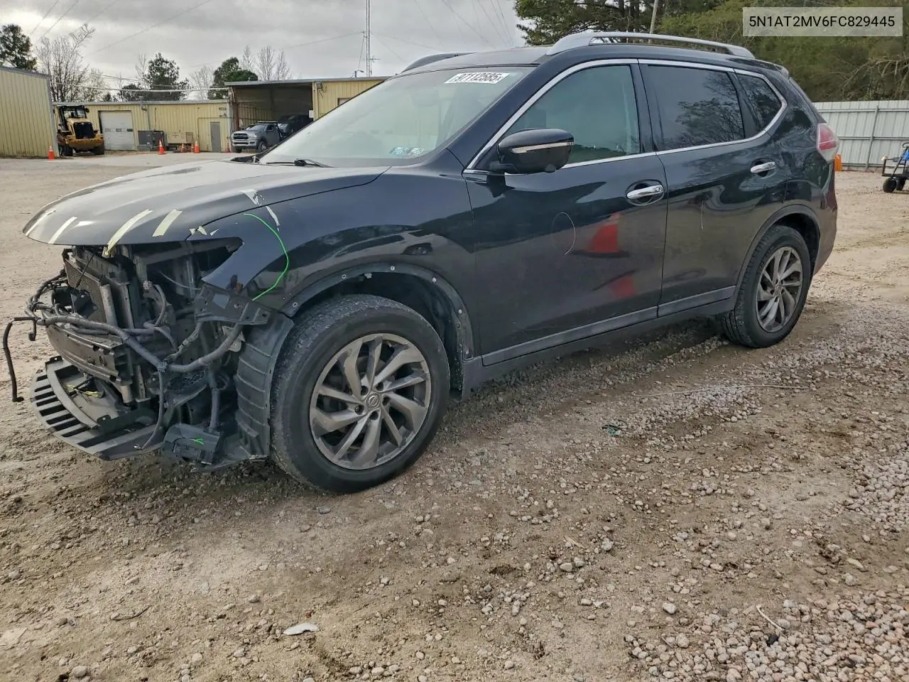 5N1AT2MV6FC829445 2015 Nissan Rogue S