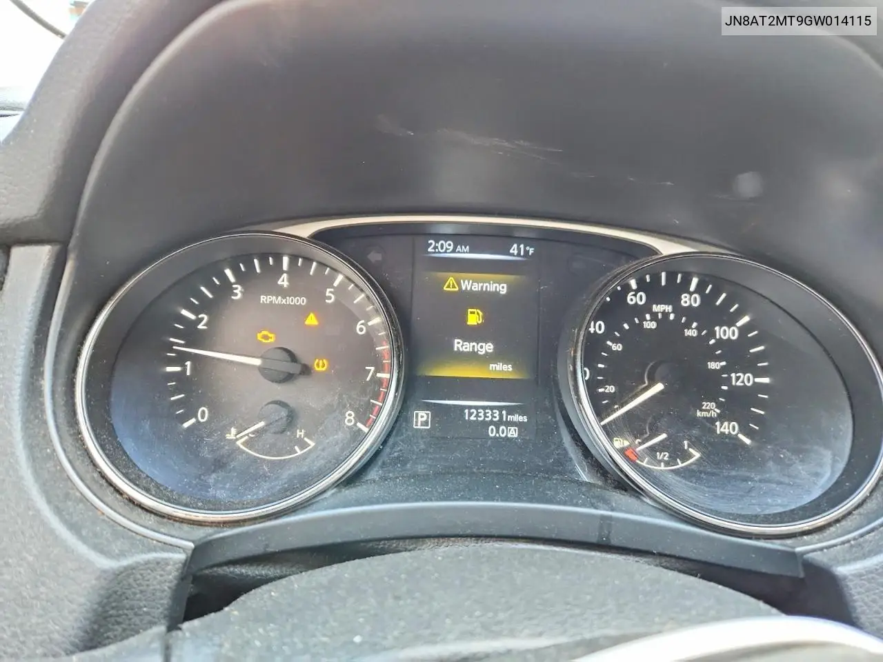 JN8AT2MT9GW014115 2016 Nissan Rogue S