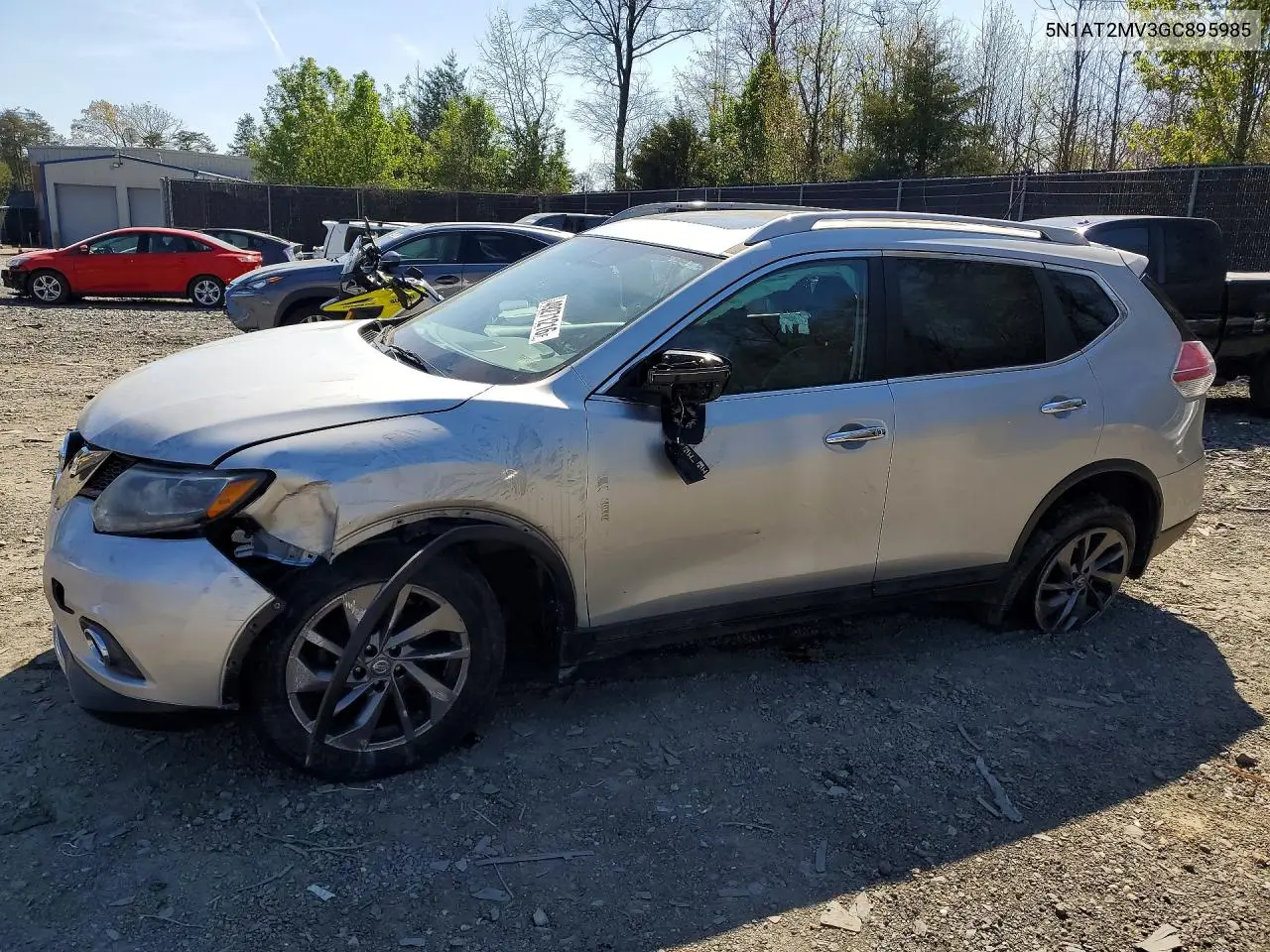 5N1AT2MV3GC895985 2016 Nissan Rogue Sl