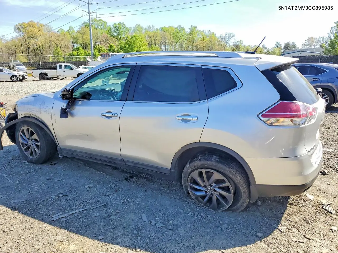5N1AT2MV3GC895985 2016 Nissan Rogue Sl