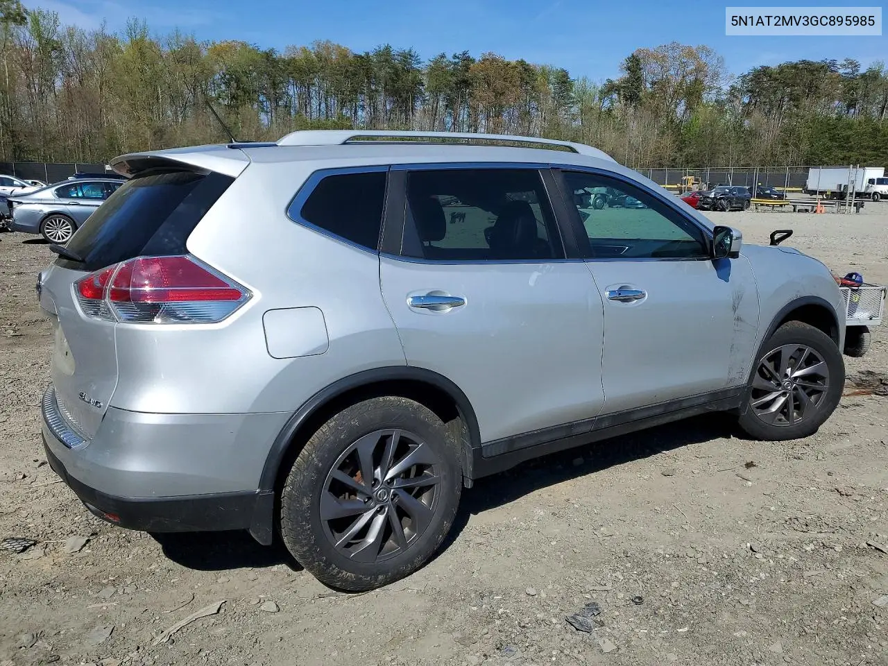 5N1AT2MV3GC895985 2016 Nissan Rogue Sl