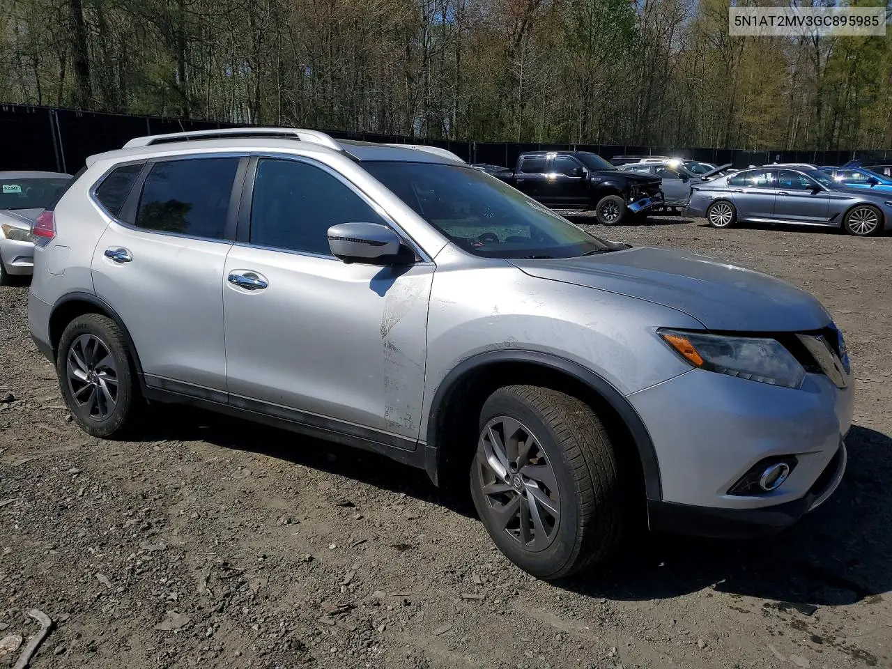 5N1AT2MV3GC895985 2016 Nissan Rogue Sl