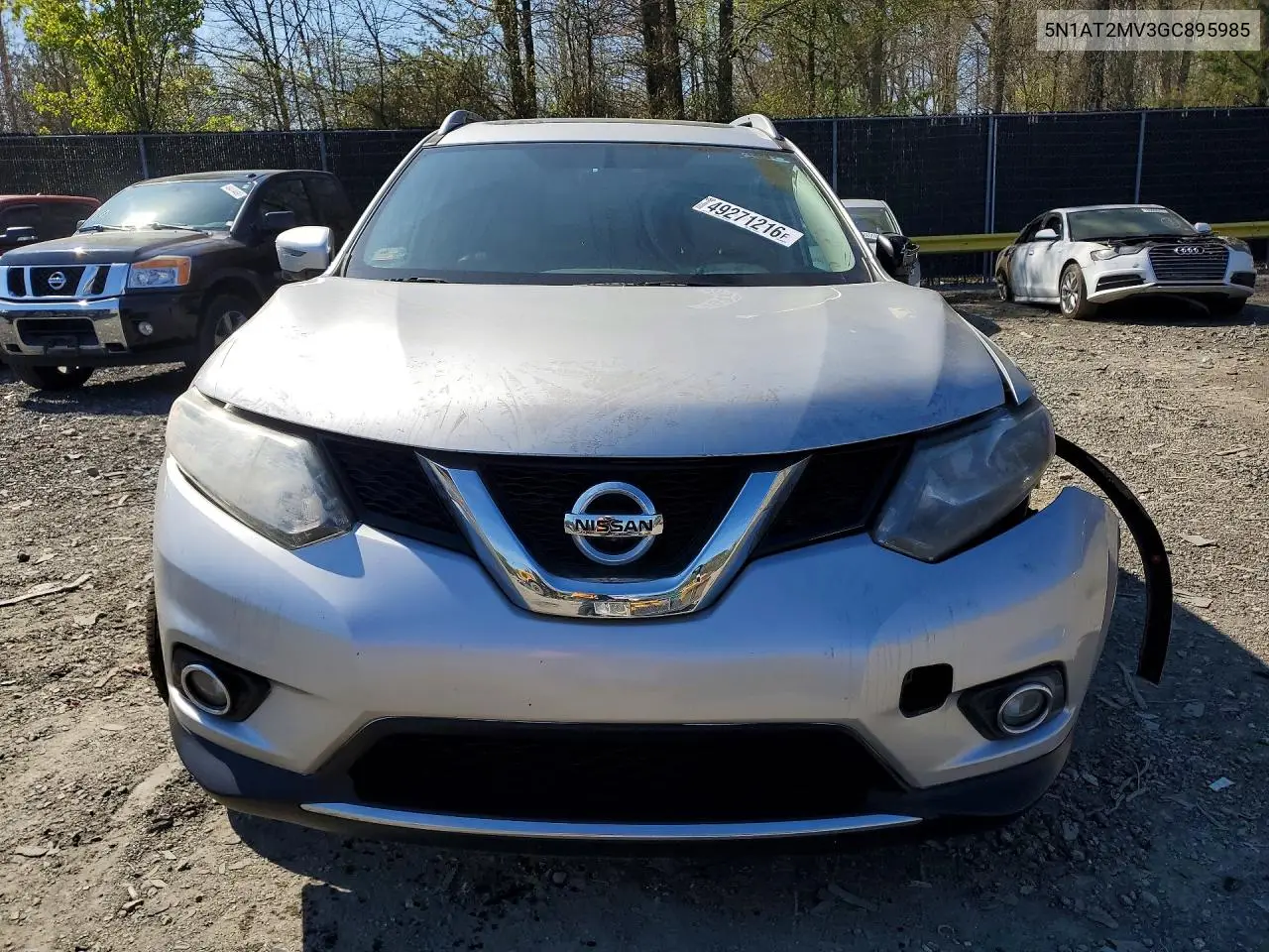 5N1AT2MV3GC895985 2016 Nissan Rogue Sl