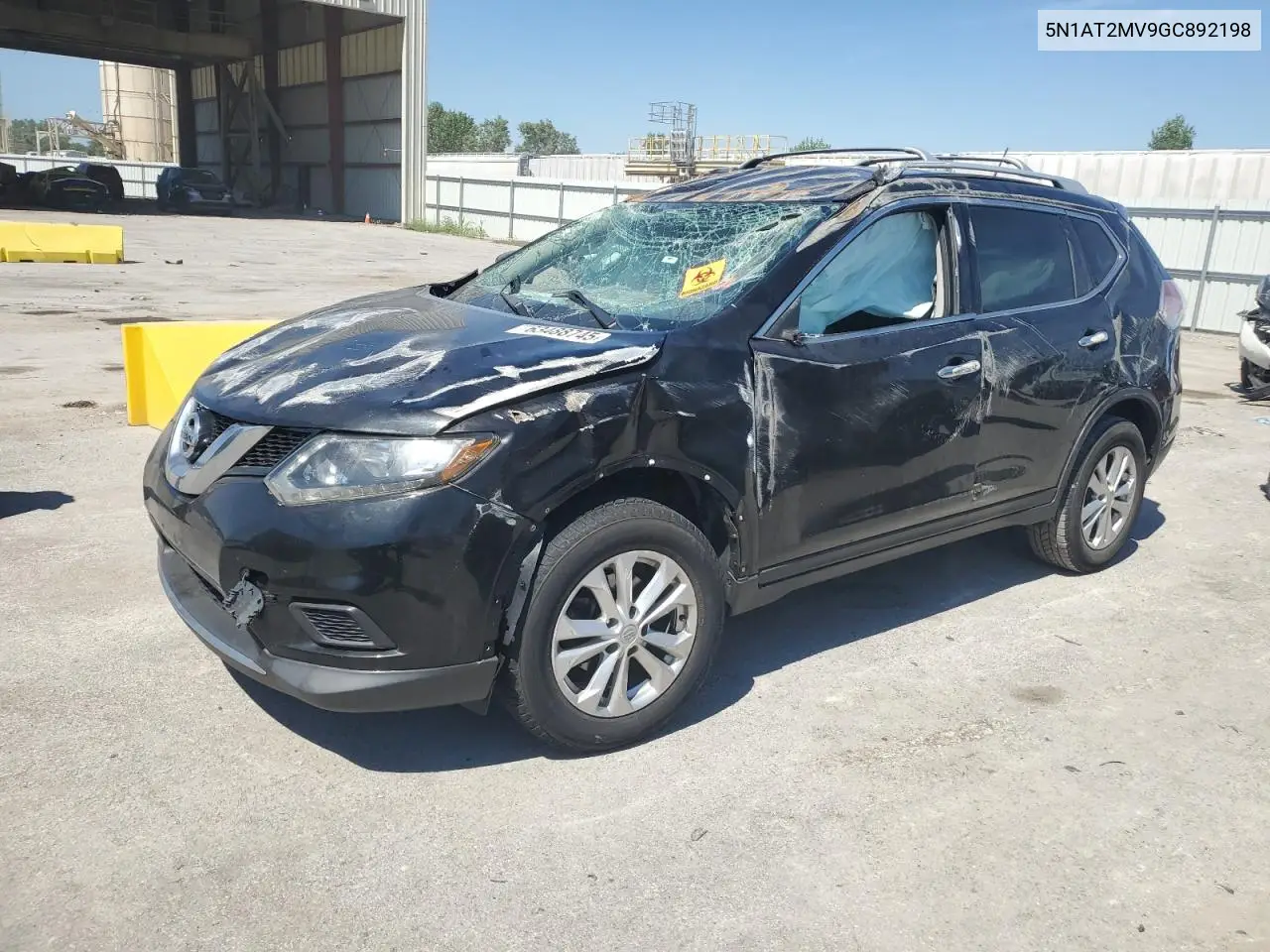 5N1AT2MV9GC892198 2016 Nissan Rogue S