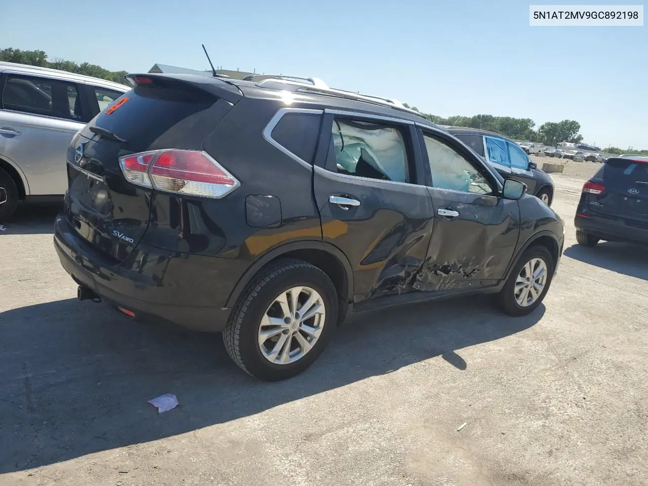5N1AT2MV9GC892198 2016 Nissan Rogue S