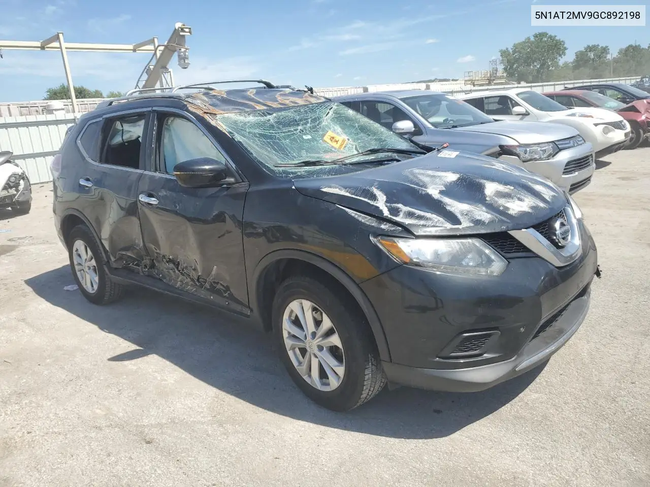 5N1AT2MV9GC892198 2016 Nissan Rogue S