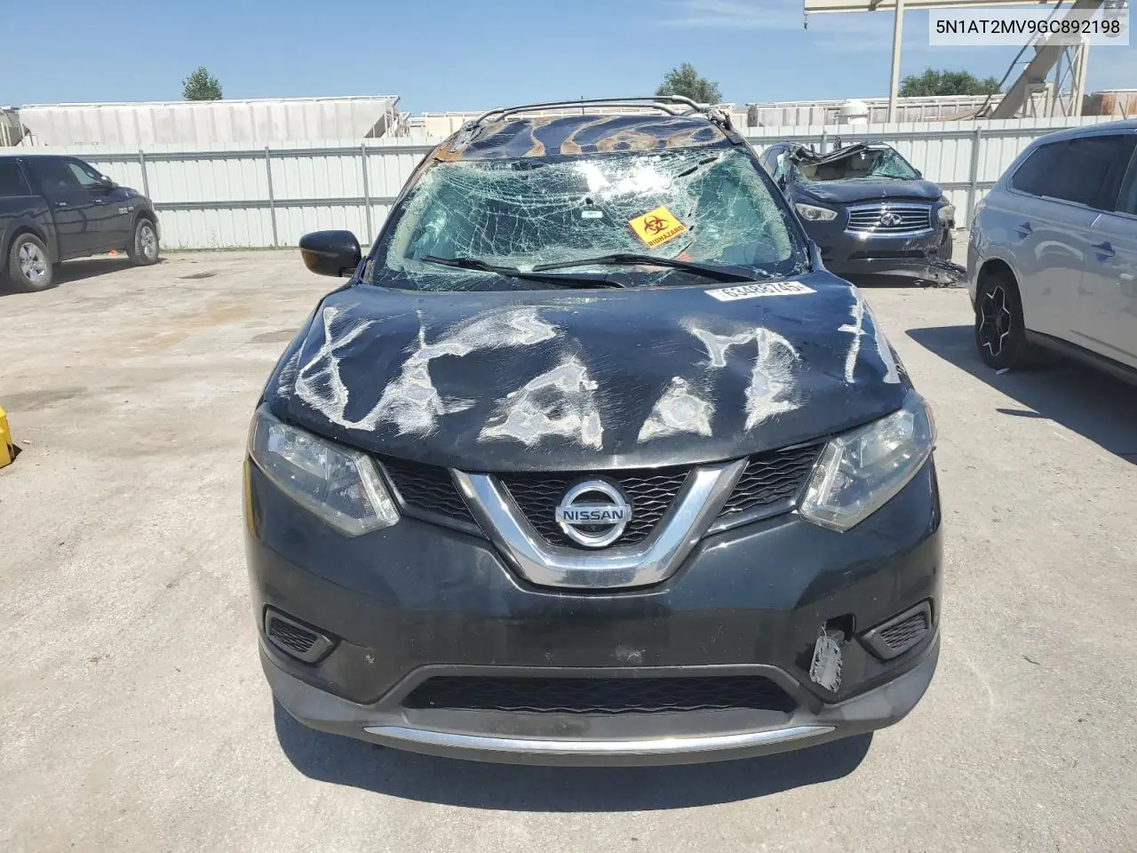 5N1AT2MV9GC892198 2016 Nissan Rogue S