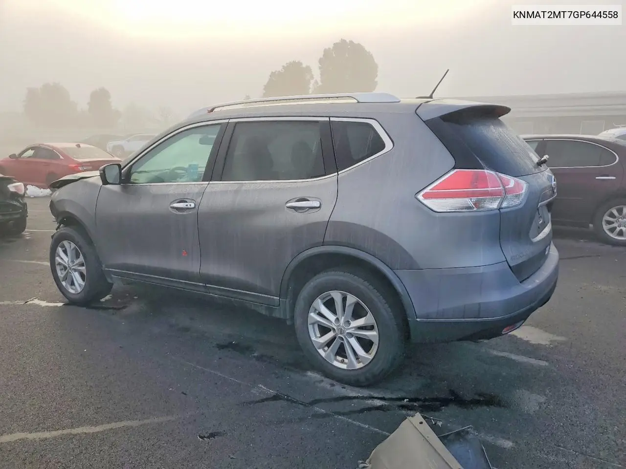 KNMAT2MT7GP644558 2016 Nissan Rogue Sv