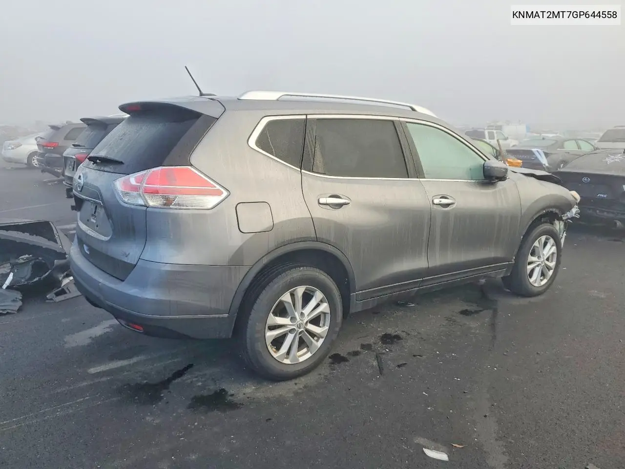 KNMAT2MT7GP644558 2016 Nissan Rogue Sv
