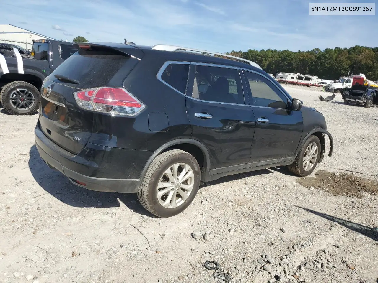 5N1AT2MT3GC891367 2016 Nissan Rogue S