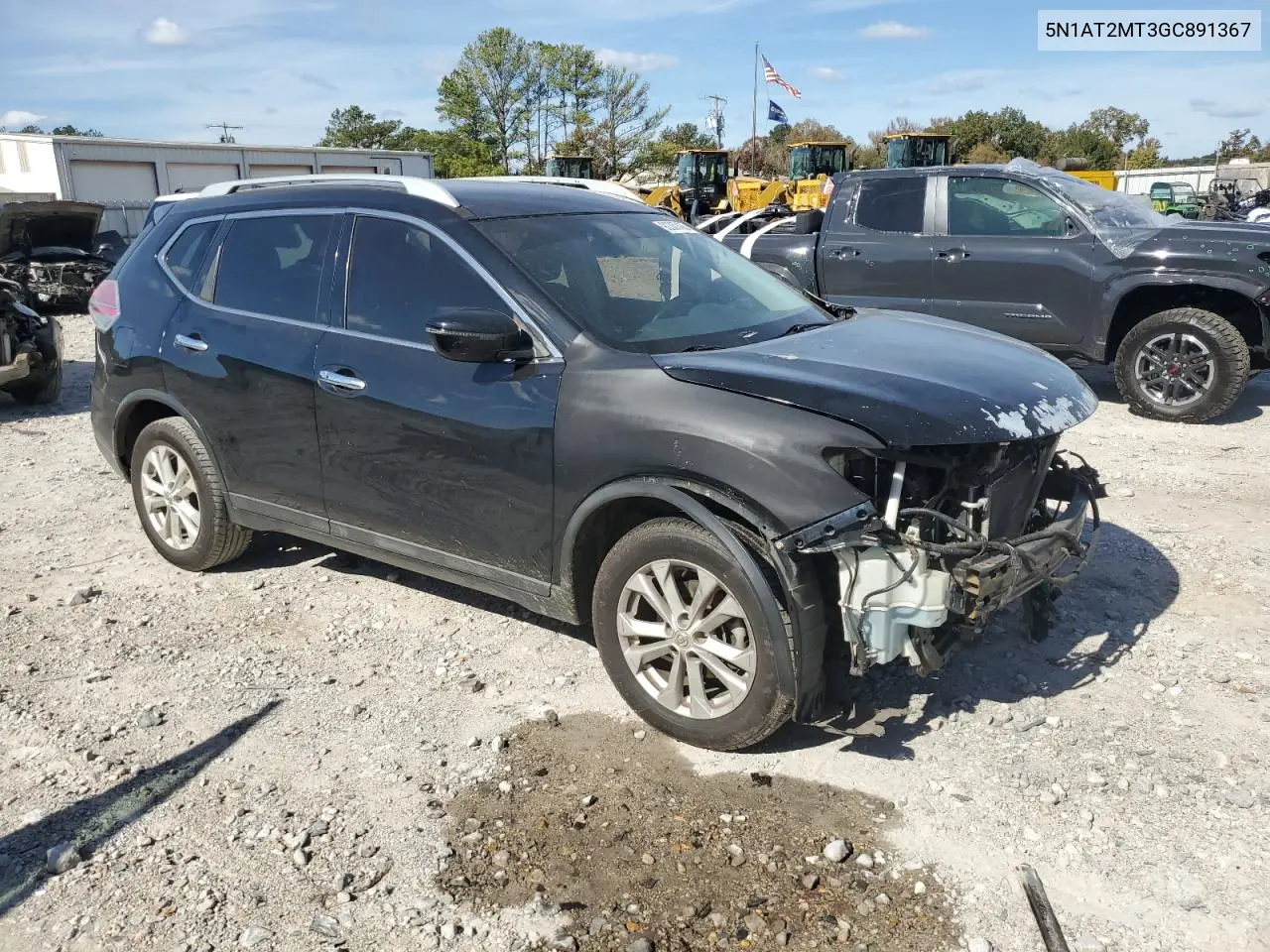 5N1AT2MT3GC891367 2016 Nissan Rogue S