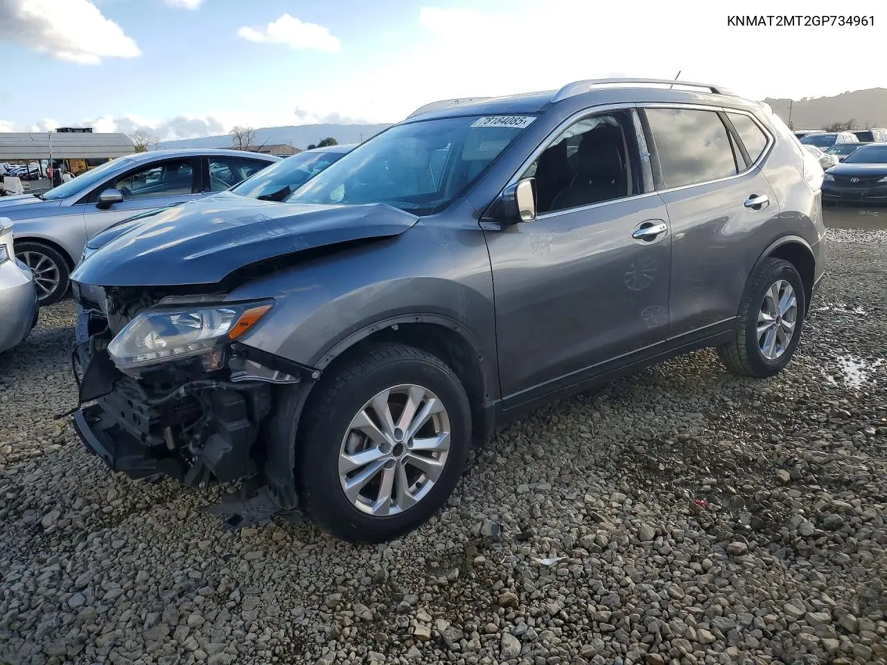 KNMAT2MT2GP734961 2016 Nissan Rogue S