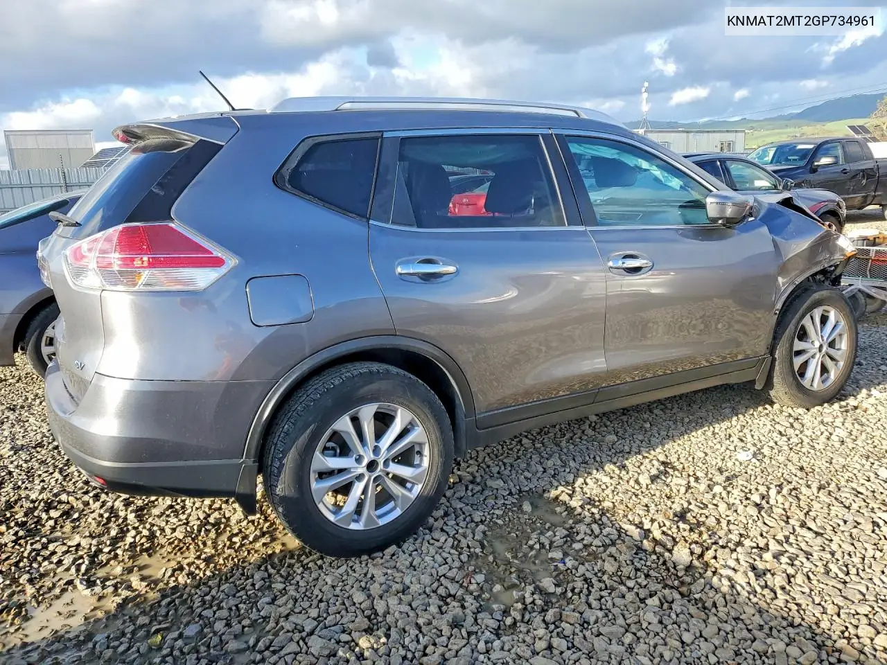 KNMAT2MT2GP734961 2016 Nissan Rogue S