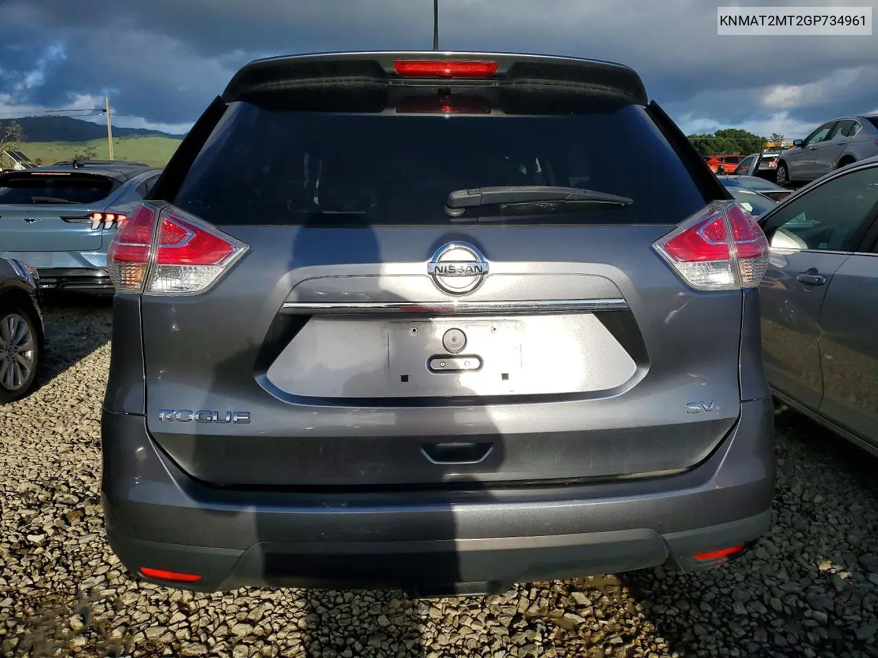 KNMAT2MT2GP734961 2016 Nissan Rogue S