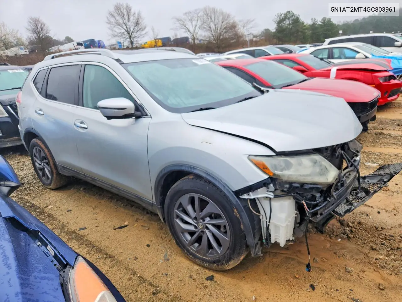 5N1AT2MT4GC803961 2016 Nissan Rogue S
