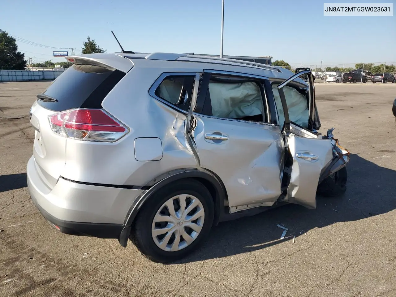 JN8AT2MT6GW023631 2016 Nissan Rogue S