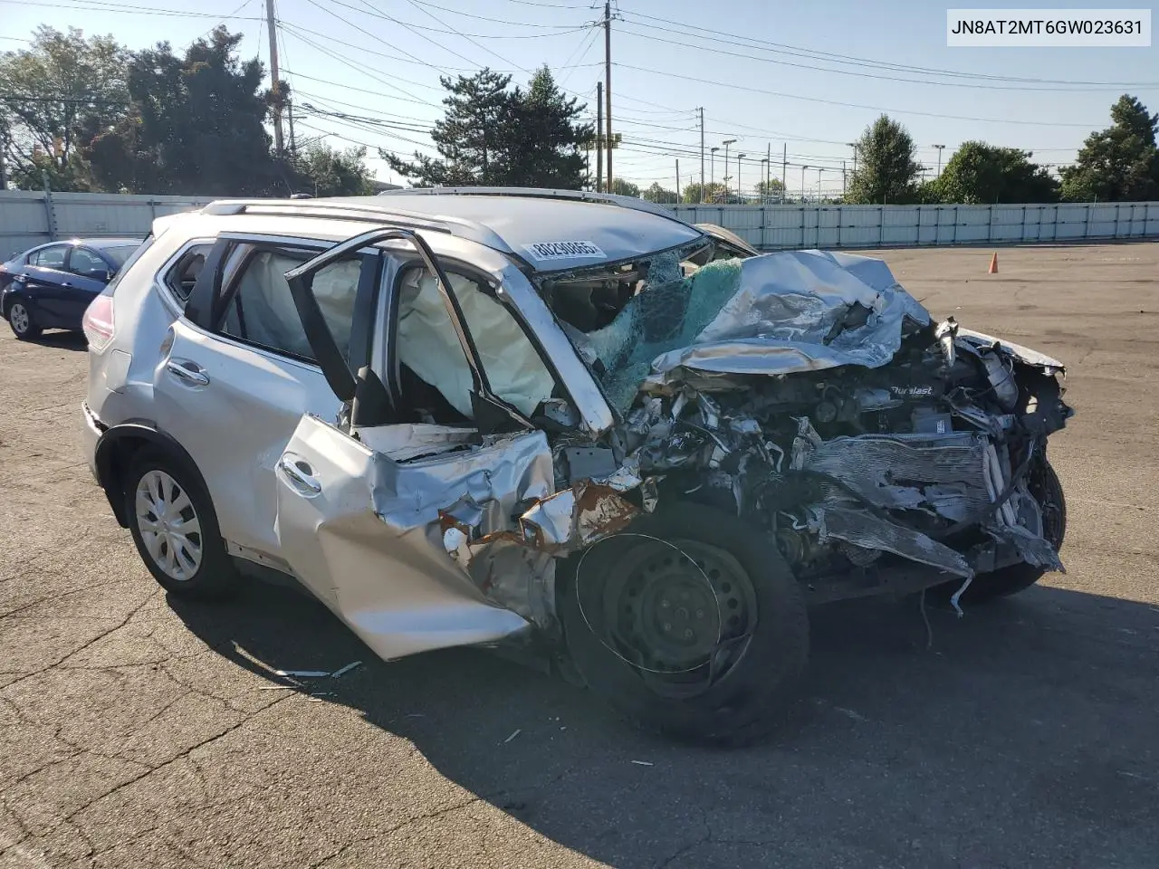 JN8AT2MT6GW023631 2016 Nissan Rogue S