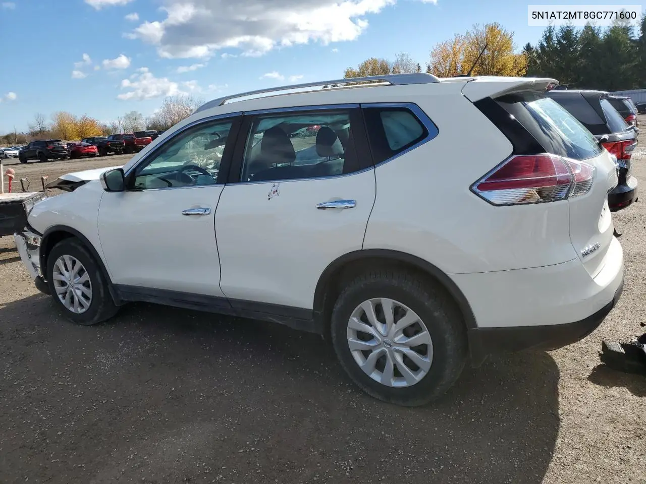 5N1AT2MT8GC771600 2016 Nissan Rogue S