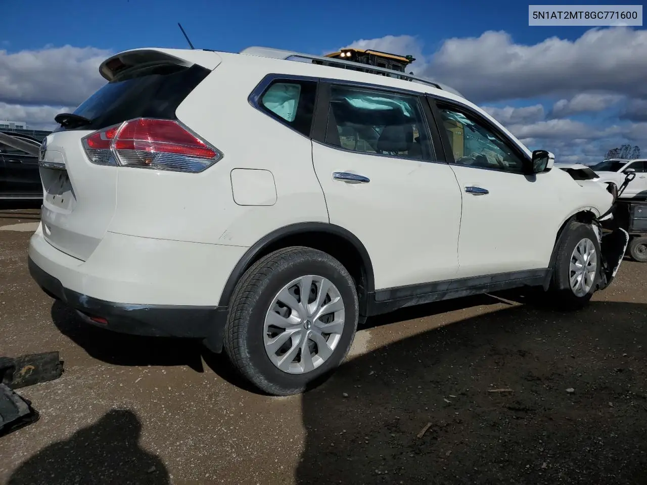 5N1AT2MT8GC771600 2016 Nissan Rogue S