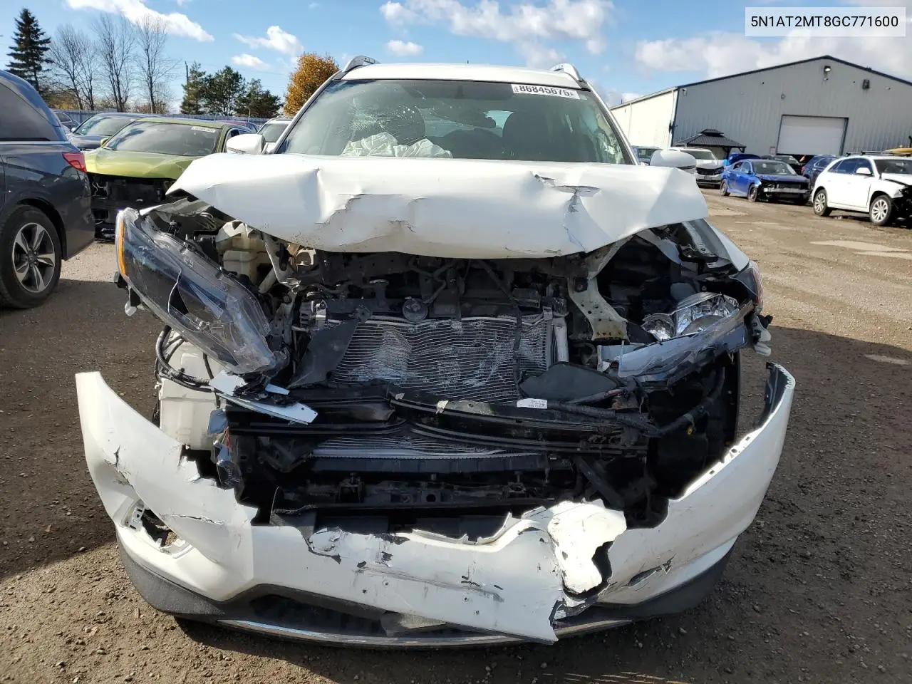 5N1AT2MT8GC771600 2016 Nissan Rogue S