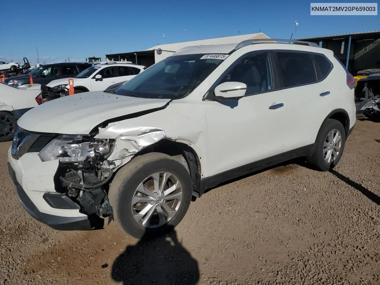 KNMAT2MV2GP659003 2016 Nissan Rogue S