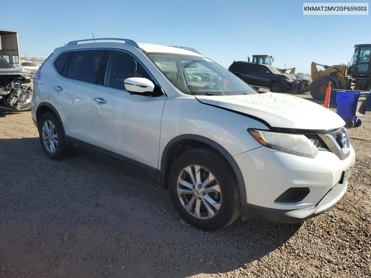 KNMAT2MV2GP659003 2016 Nissan Rogue S