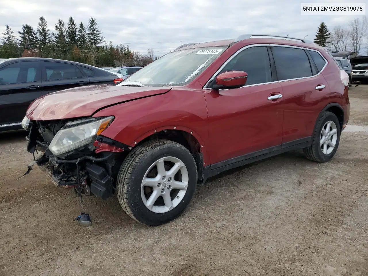 5N1AT2MV2GC819075 2016 Nissan Rogue S