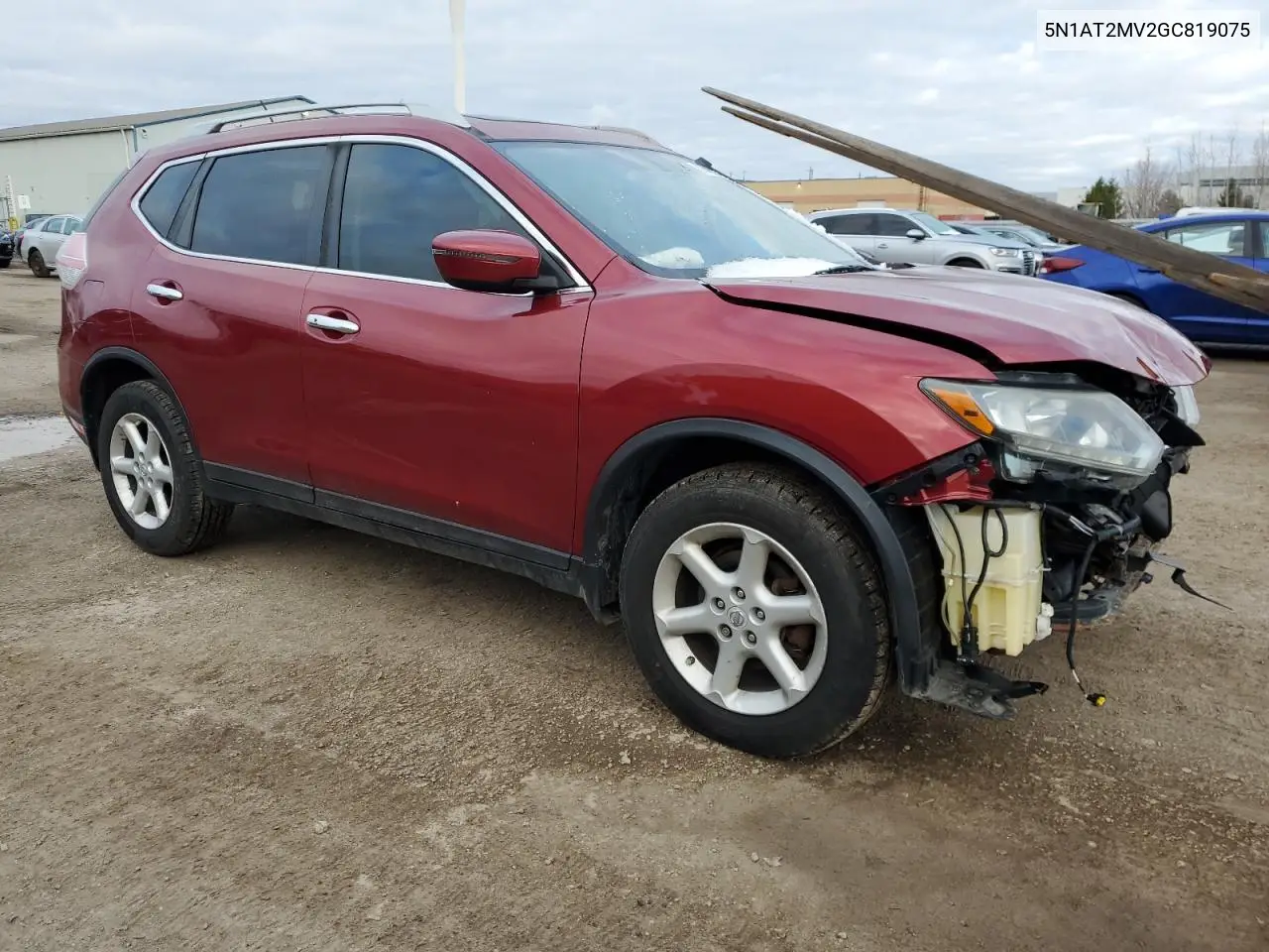 5N1AT2MV2GC819075 2016 Nissan Rogue S