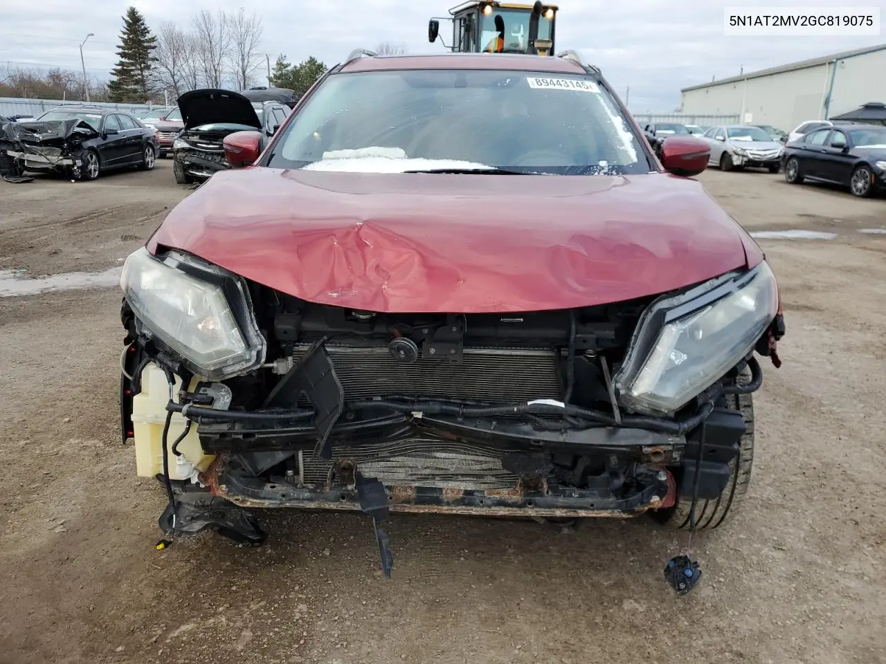 5N1AT2MV2GC819075 2016 Nissan Rogue S