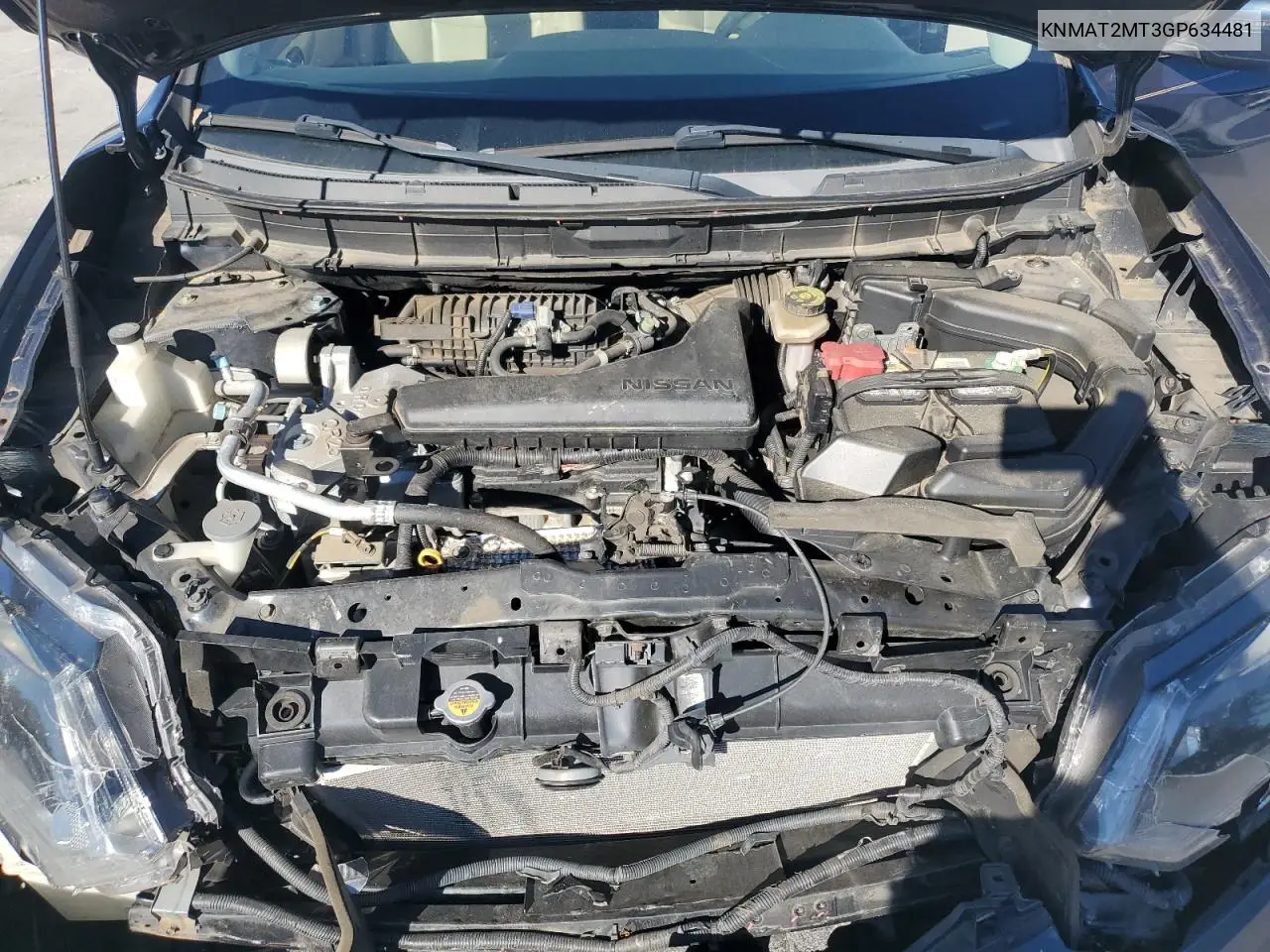 KNMAT2MT3GP634481 2016 Nissan Rogue S