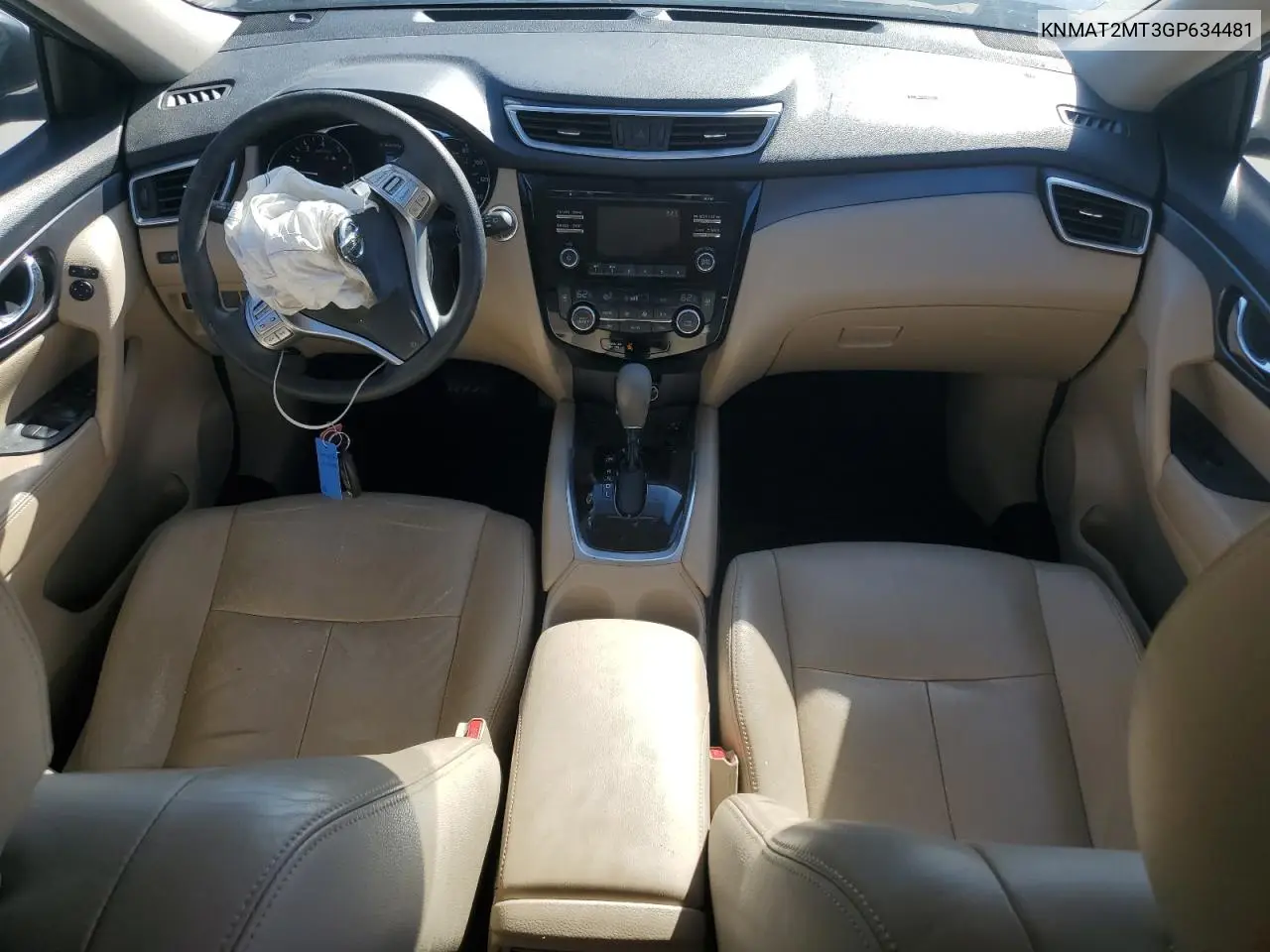 KNMAT2MT3GP634481 2016 Nissan Rogue S
