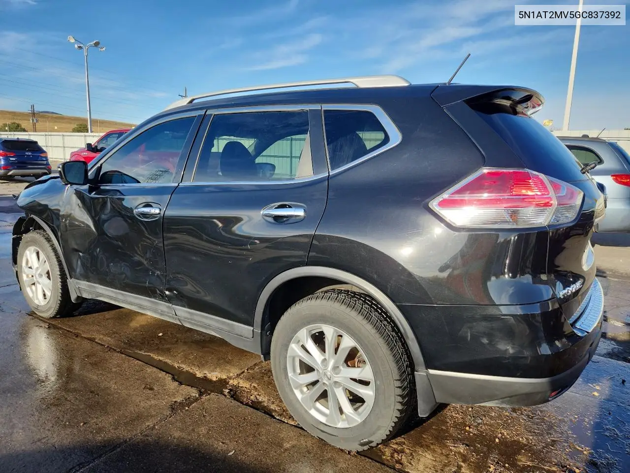 5N1AT2MV5GC837392 2016 Nissan Rogue S