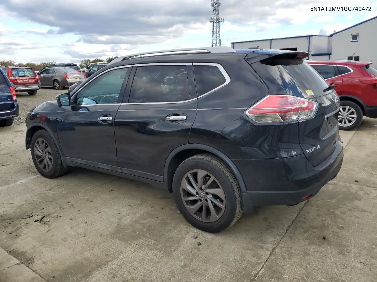 5N1AT2MV1GC749472 2016 Nissan Rogue S