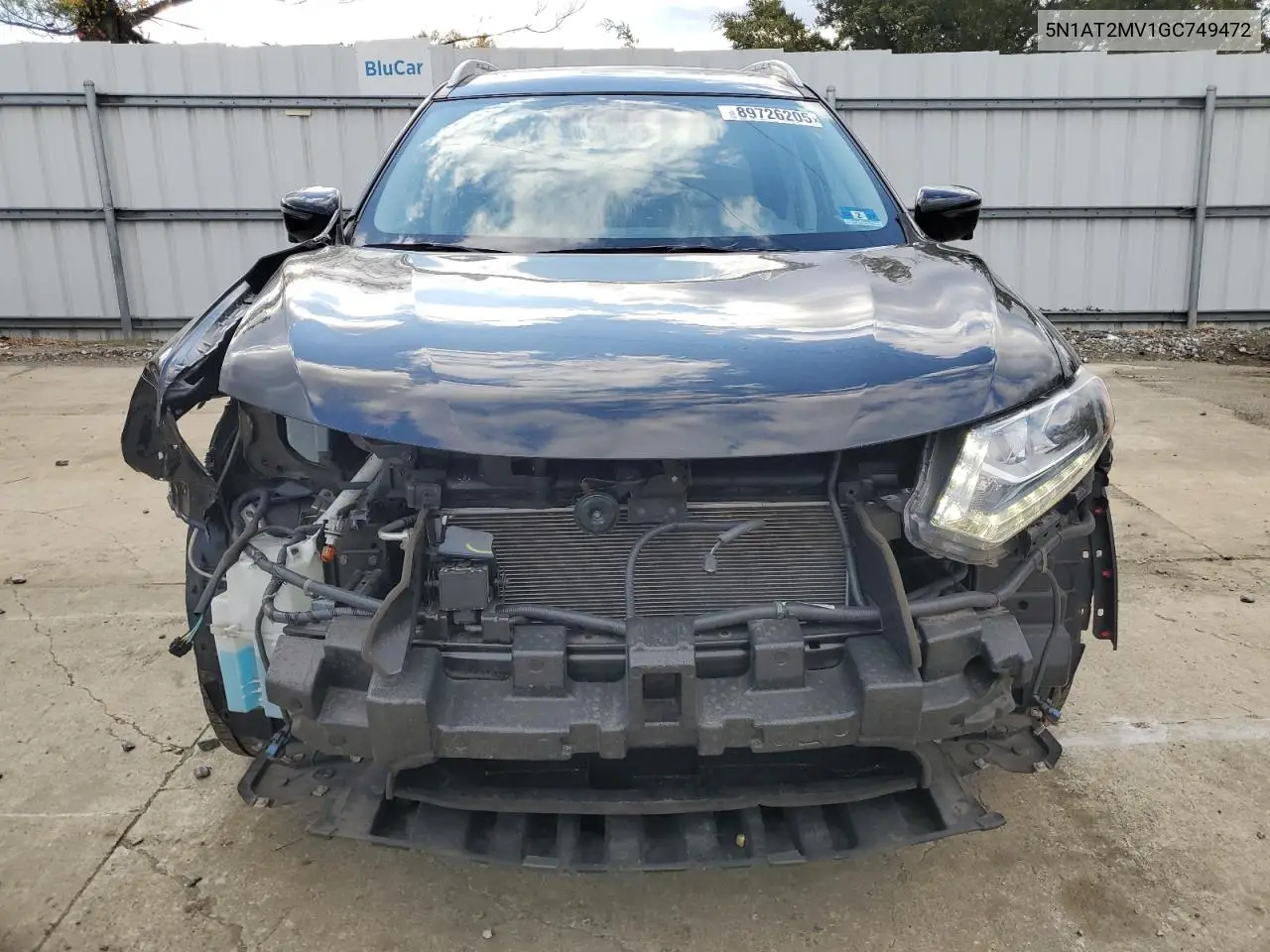 5N1AT2MV1GC749472 2016 Nissan Rogue S