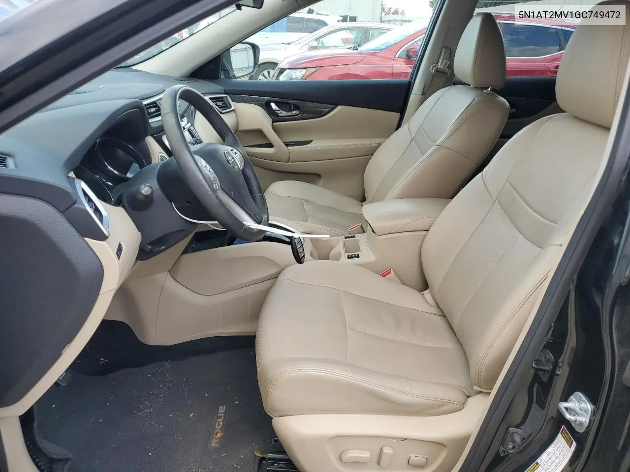 5N1AT2MV1GC749472 2016 Nissan Rogue S