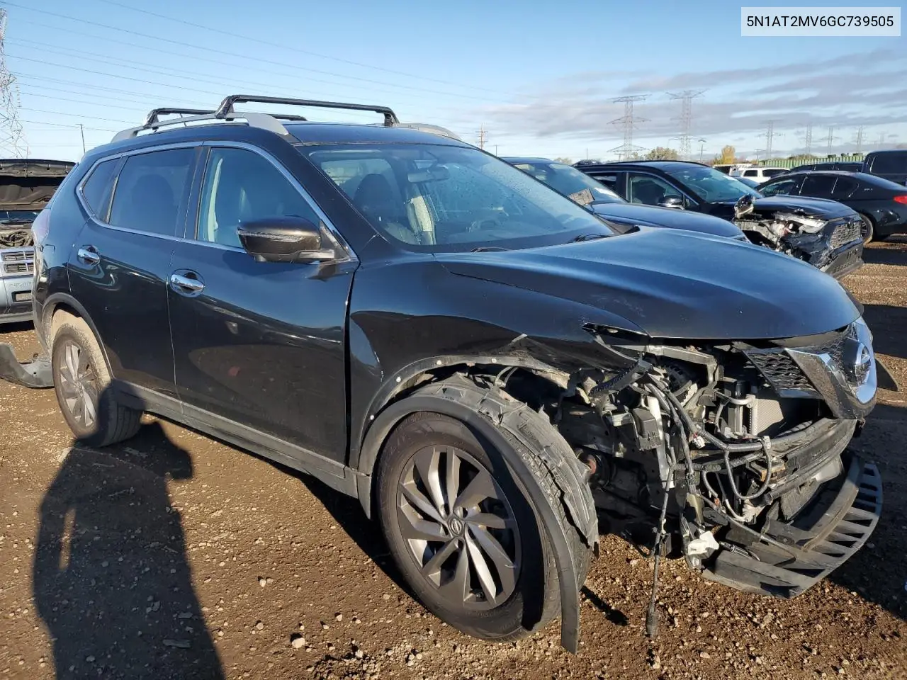 5N1AT2MV6GC739505 2016 Nissan Rogue S