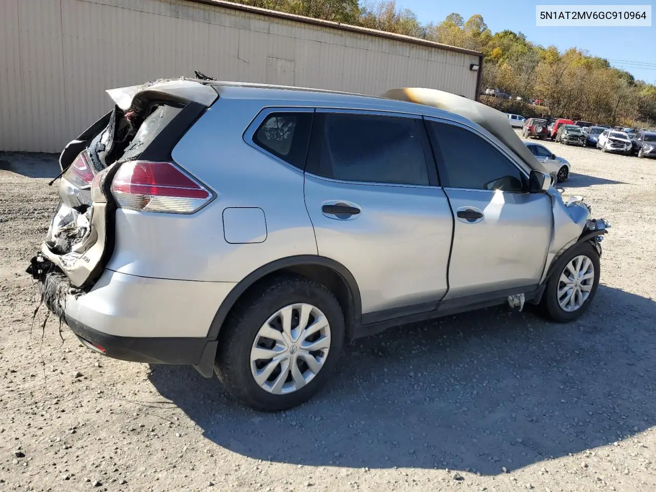 5N1AT2MV6GC910964 2016 Nissan Rogue S